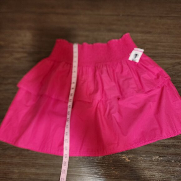 HT 360 Collective Layered Mini Skirt NWT Pink Large - Picture 2 of 8